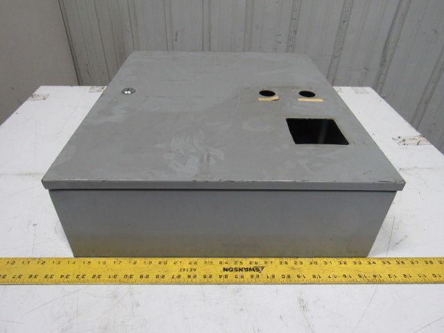 Wiegmann N1C202406WW 20x24x6" Type 1 Electrical Enclosure