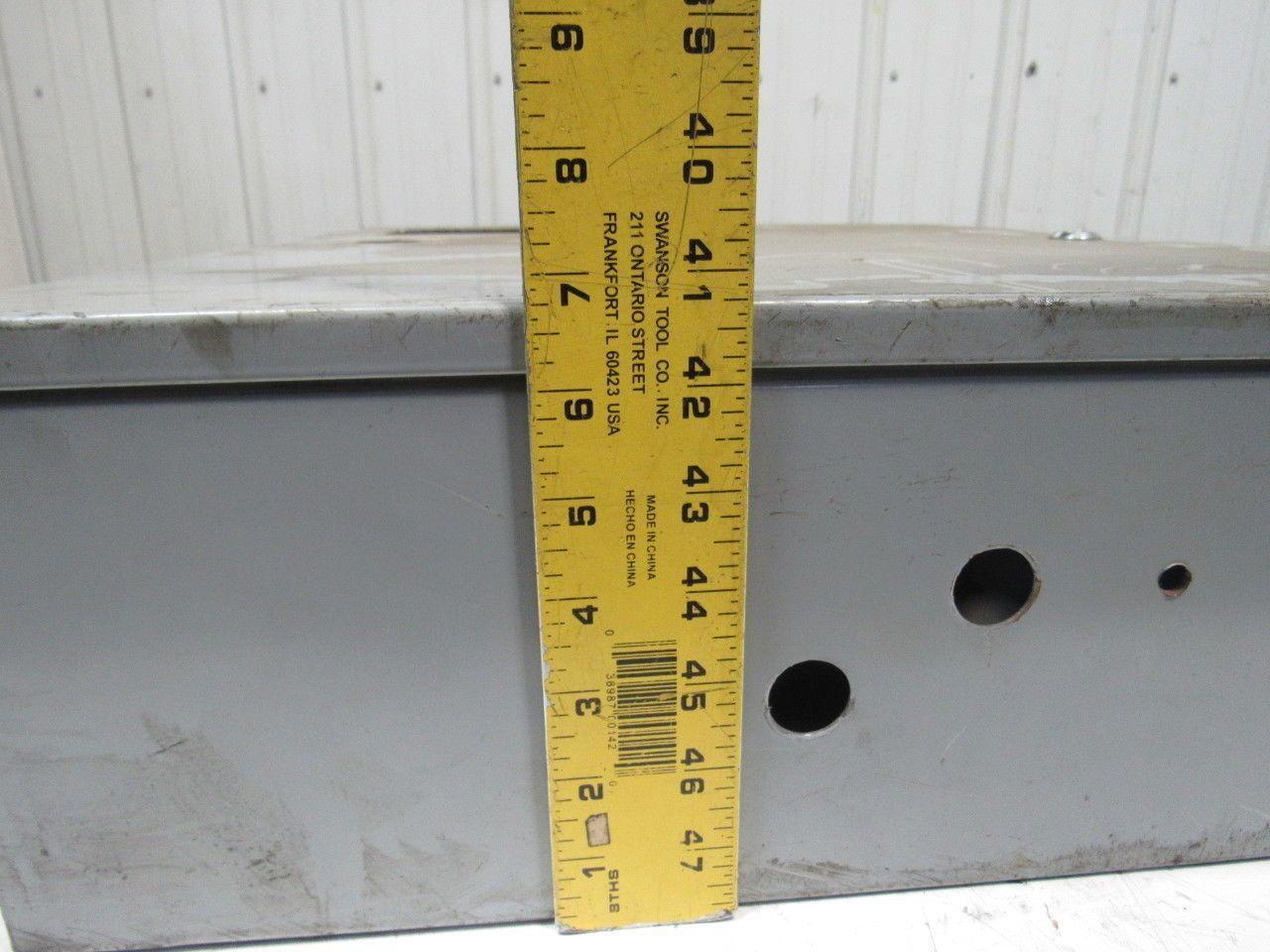 Wiegmann N1C202406WW 20x24x6" Type 1 Electrical Enclosure