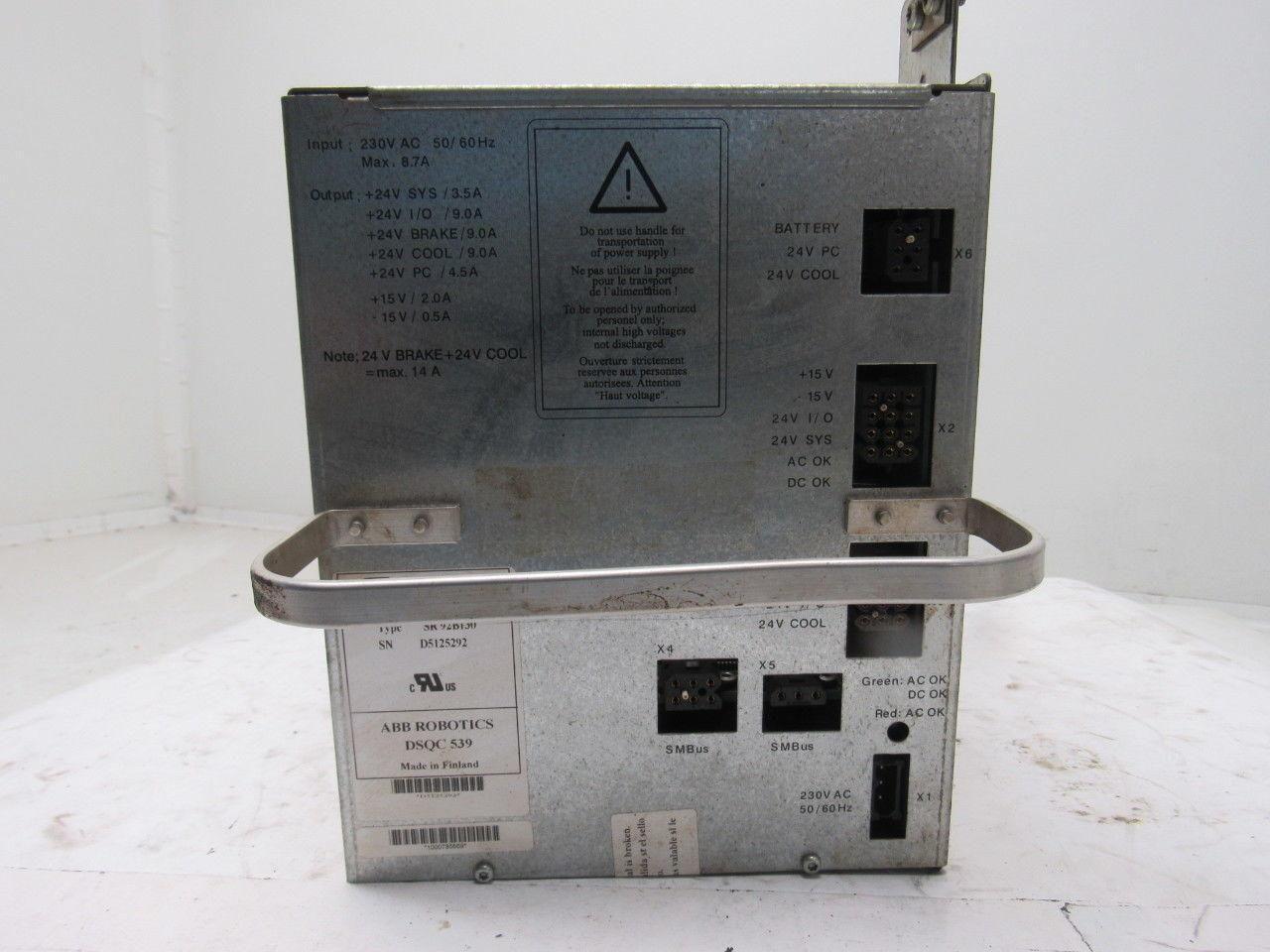 ABB Robotics SR 92B130 DSQC539 Power Supply