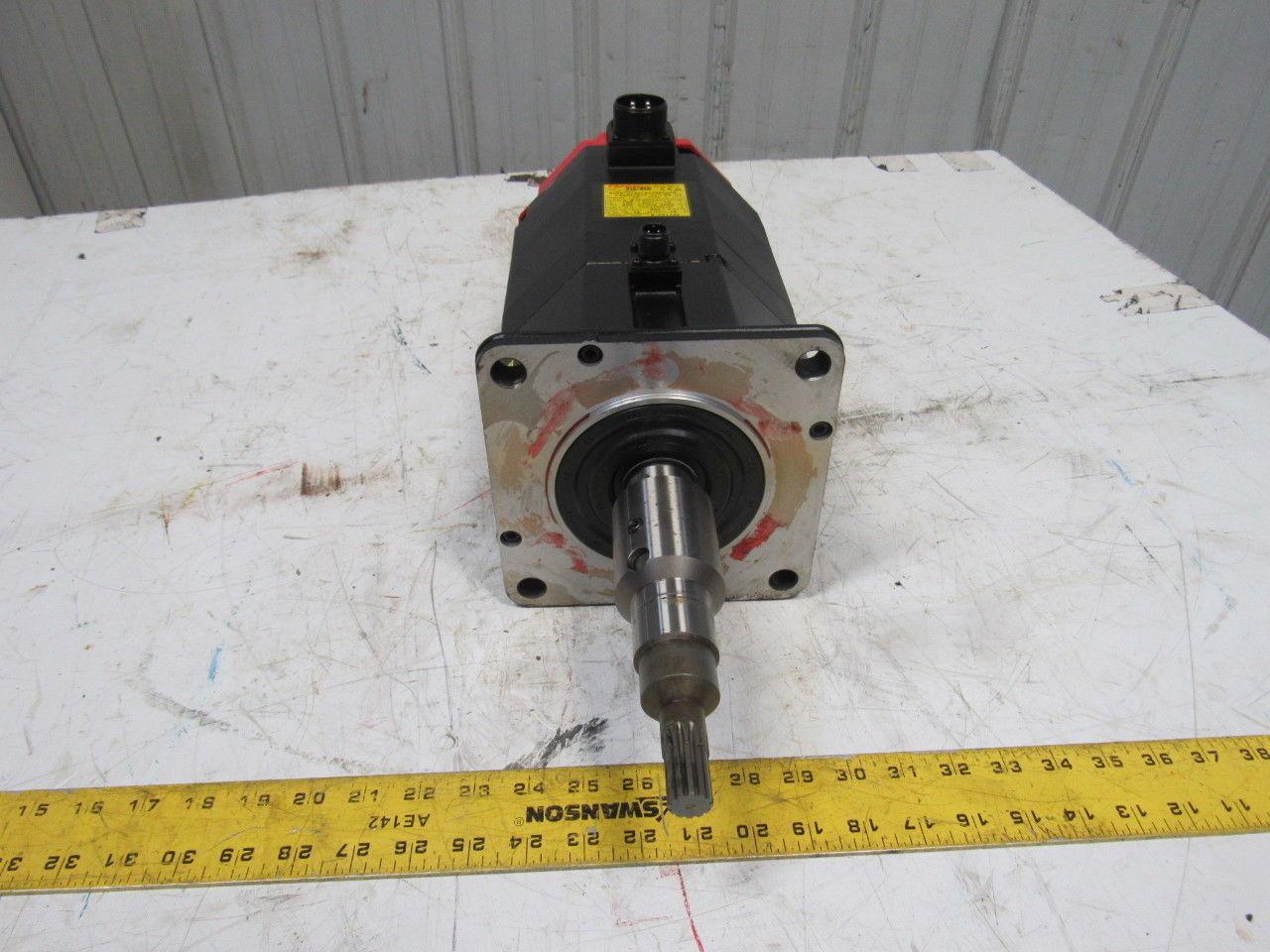Fanuc A06B-0143-B175 #0008 a12/3000 AC Servo Motor W/Brake