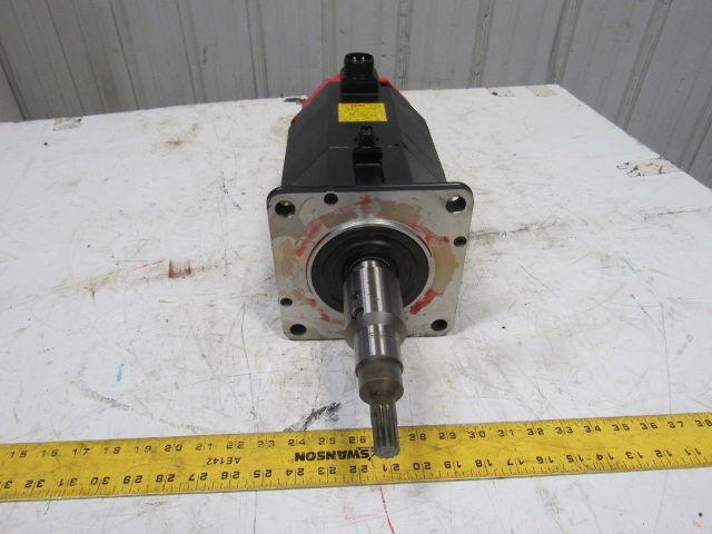 Fanuc A06B-0143-B175 #0008 a12/3000 AC Servo Motor W/Brake