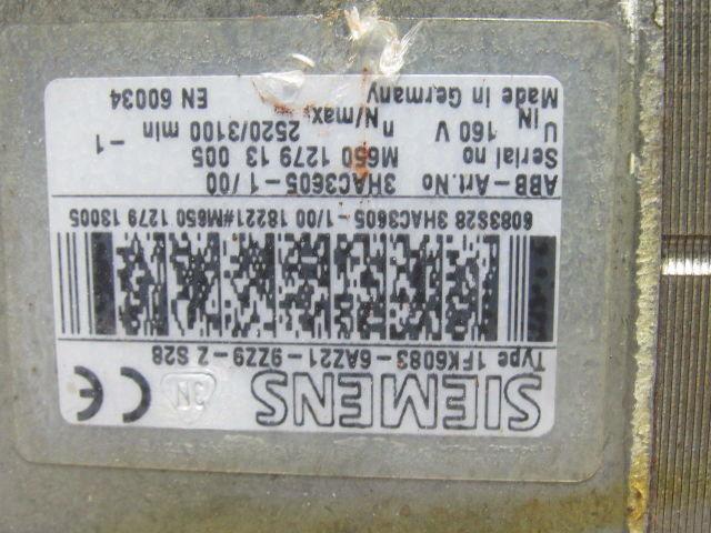 ABB Siemens 3HAC0694-2 160V 2520/3100RPM Robot Wrist Assembly W/ Servo