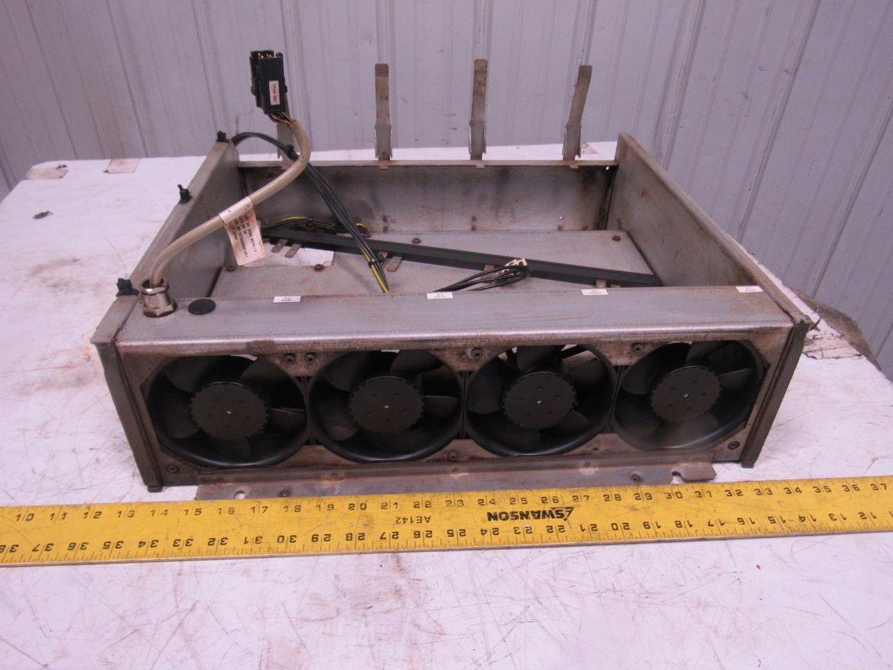 ABB 3HAC Robot Servo Drive 4 Slot Cooling Rack Tray