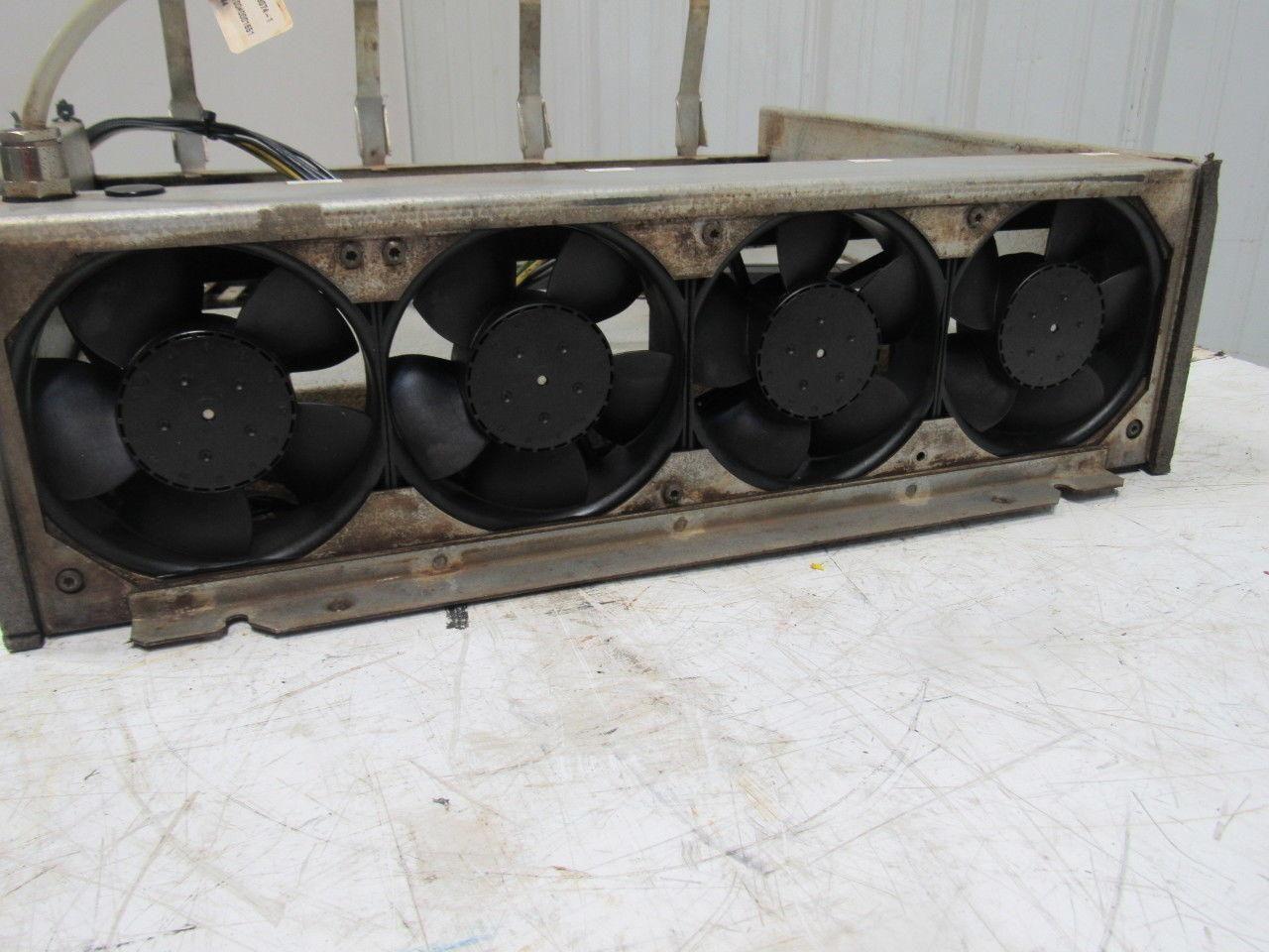 ABB 3HAC Robot Servo Drive 4 Slot Cooling Rack Tray