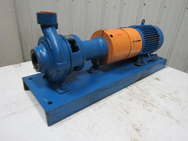 Teco TEAMHE 5Hp 3510RPM 3Ph 230/460 50/60Hz 1.5x2.5x5" Centrifugal Pump