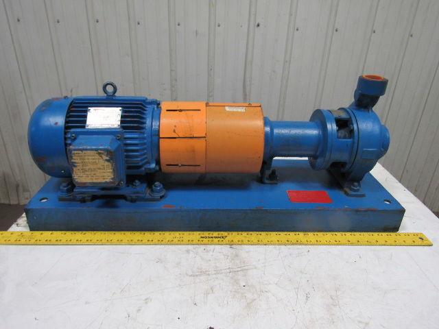 Teco TEAMHE 5Hp 3510RPM 3Ph 230/460 50/60Hz 1.5x2.5x5" Centrifugal Pump