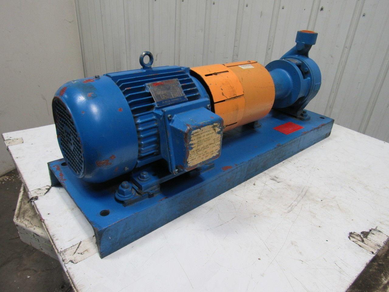 Teco TEAMHE 5Hp 3510RPM 3Ph 230/460 50/60Hz 1.5x2.5x5" Centrifugal Pump