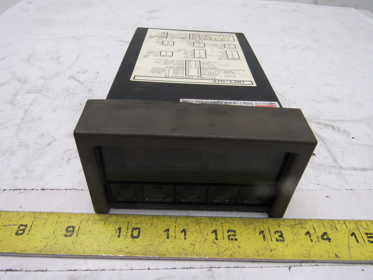 Newport INF7-0/E Rate Meter Batch Controller Counter Clock Module 24V