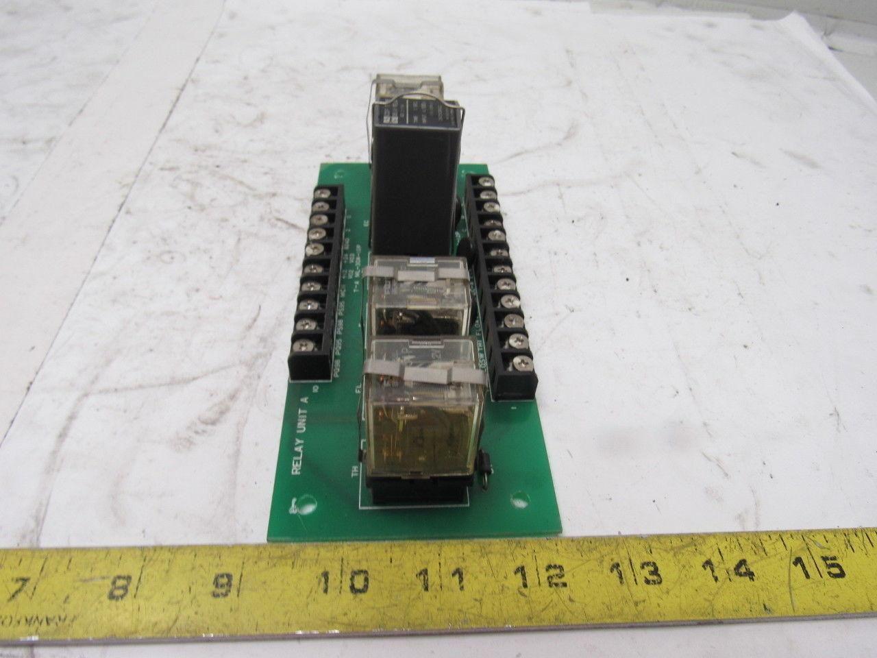 Sodick Relay Unit A Circuit Board From FS-A4F