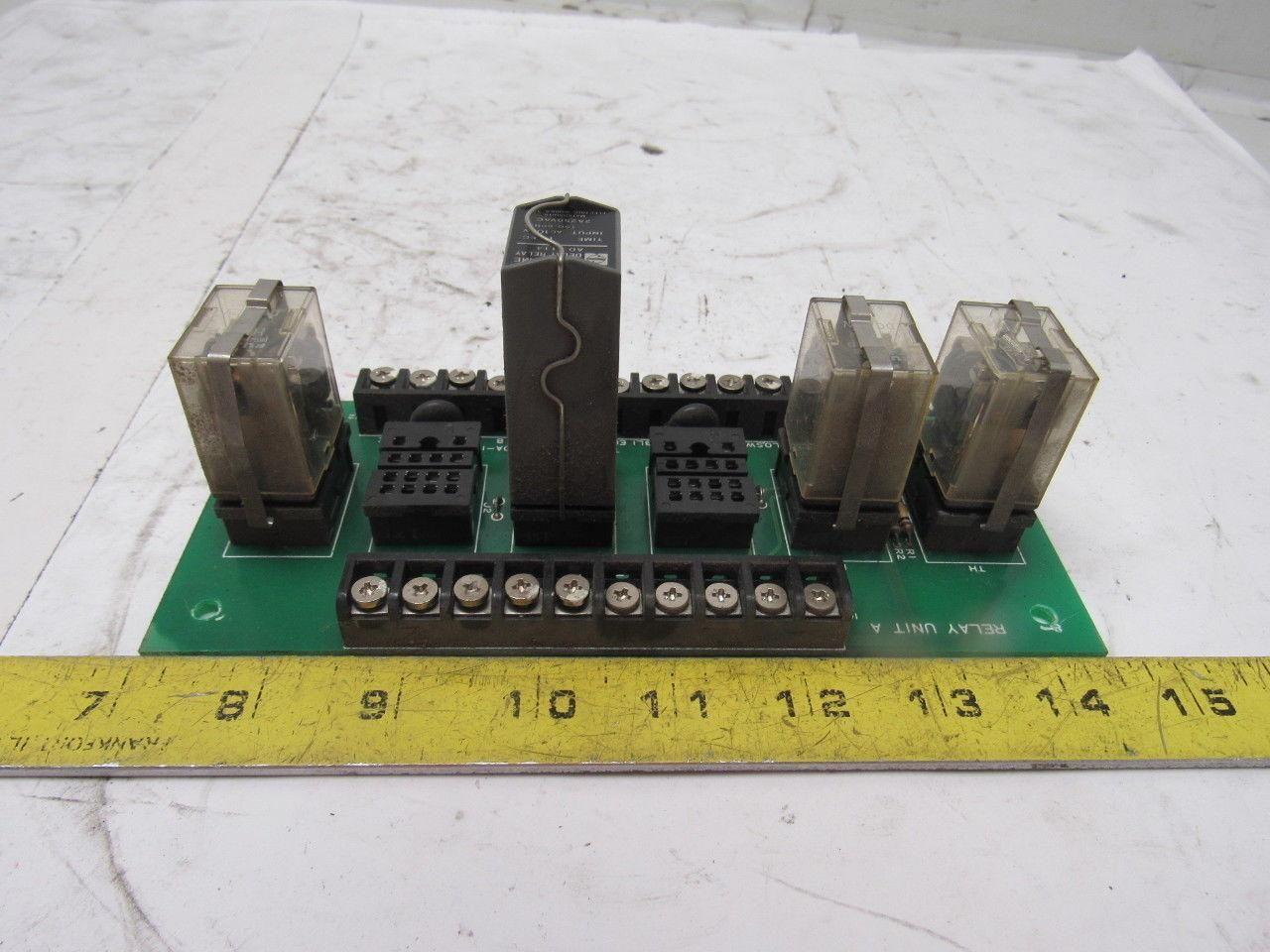 Sodick Relay Unit A Circuit Board From FS-A4F