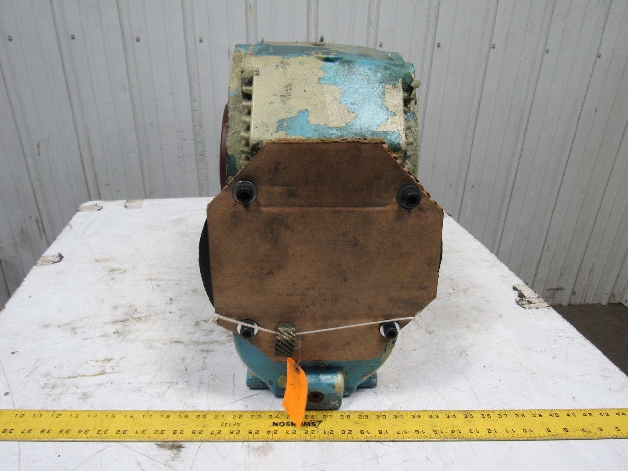 Gear Box Speed Reducer 260:1 Ratio 2-3/4" Hollow Thru Shaft