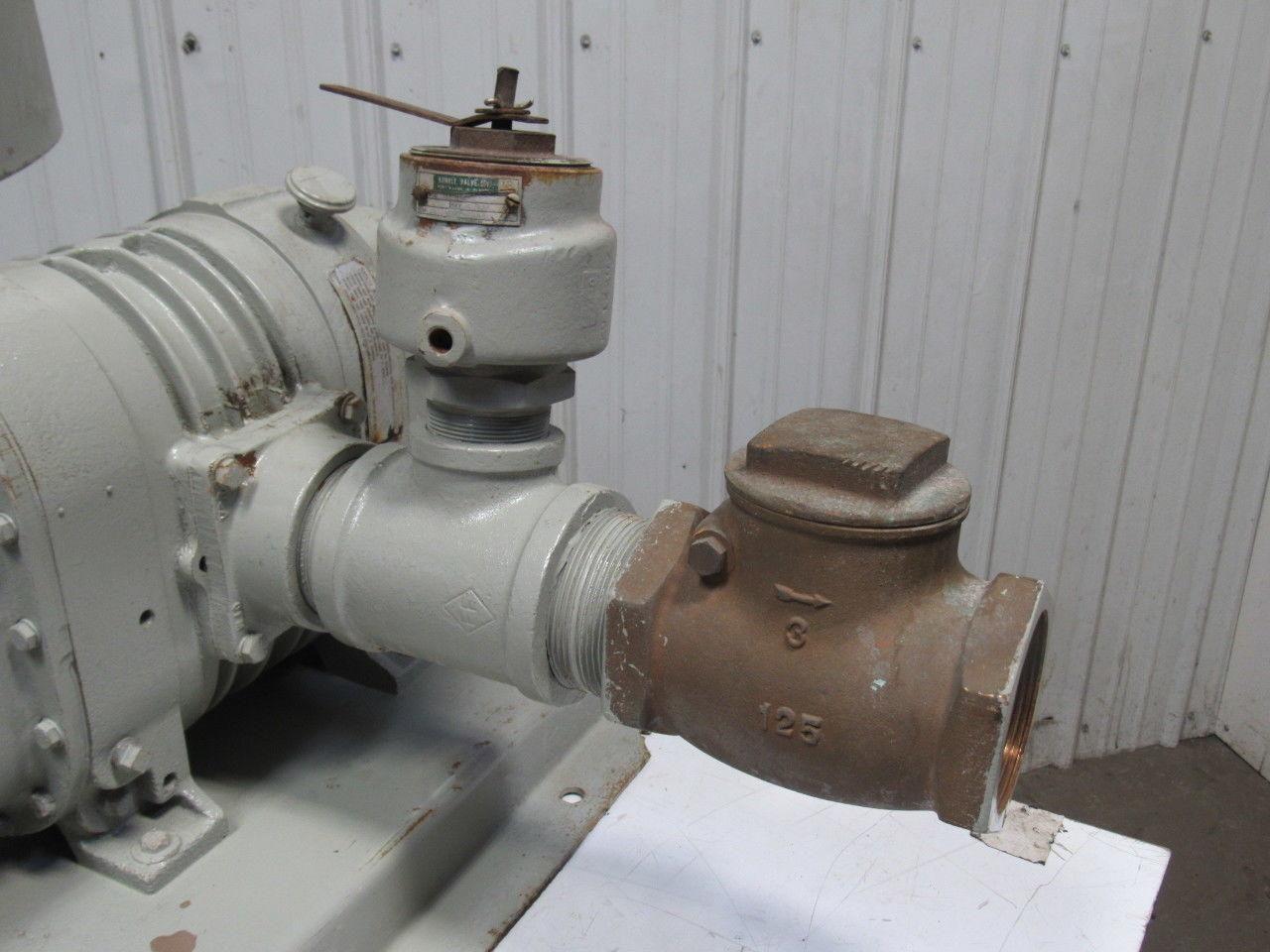 Trans-Flo 20Hp 3500RPM 230/460V Motor 3" Positive Displacement Blower Package