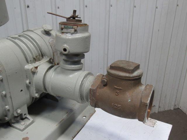 Trans-Flo 20Hp 3500RPM 230/460V Motor 3" Positive Displacement Blower Package