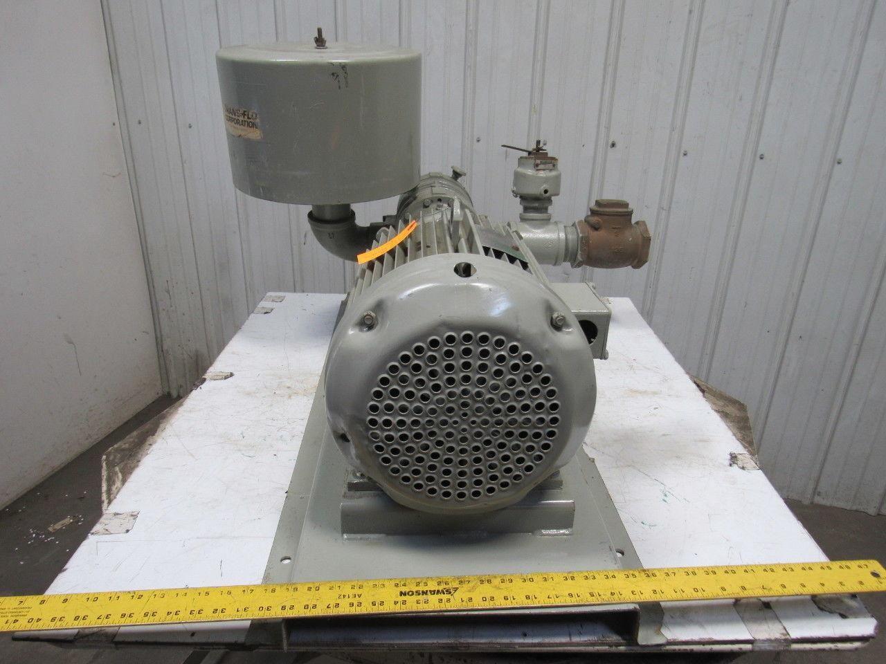 Trans-Flo 20Hp 3500RPM 230/460V Motor 3" Positive Displacement Blower Package