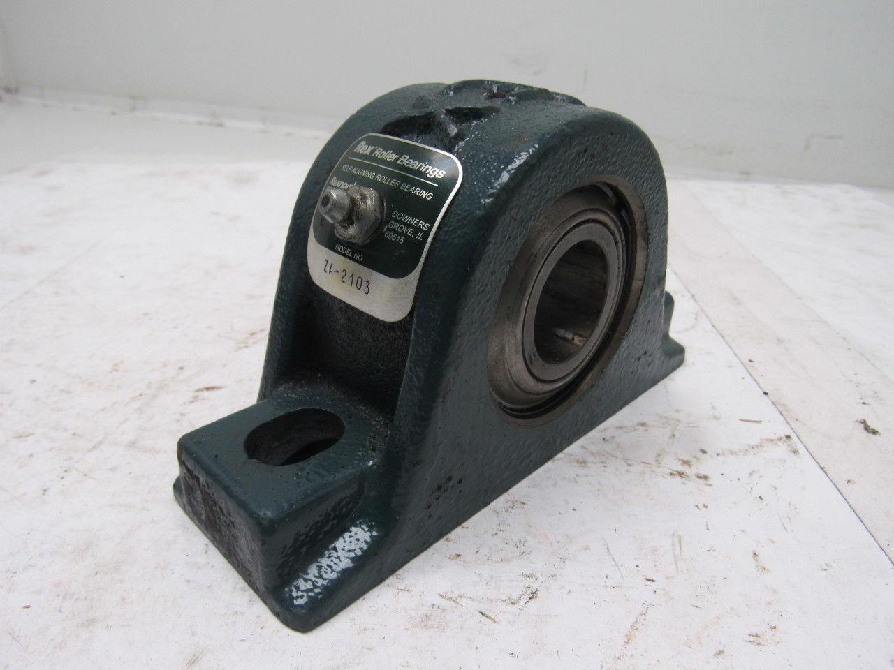 Rexnord ZA-2103 1-3/16" Bore Roller Bearing Pillow Block