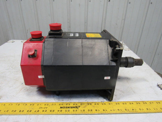 Fanuc A06B-0353-B831 135V 38Nm Stall Torque 3Ph Permanent Magnet AC Servo Motor