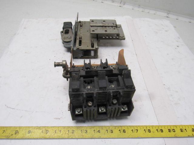 Cutler Hammer C360NC 30A 3 Pole Disconnect Switch W/Operator