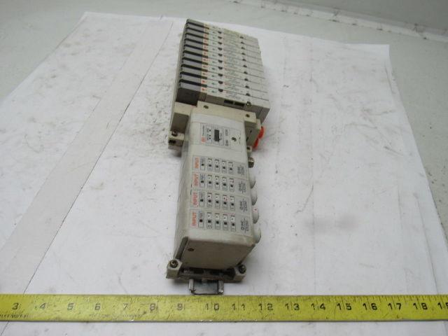 SMC EX250 Manifold Assembly (11) SV2300-5FV (4) IE2 (1) SDN1 Panasonic Robot
