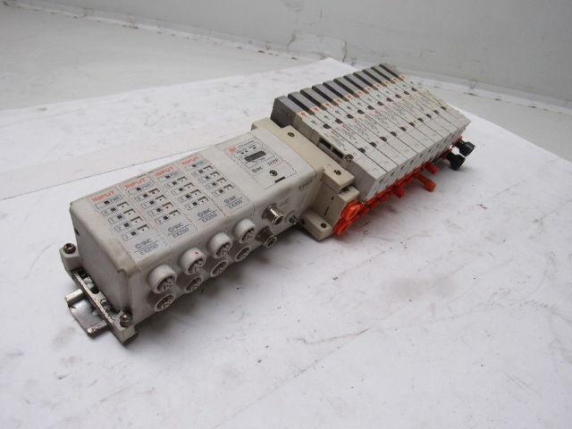 SMC EX250 Manifold Assembly (11) SV2300-5FV (4) IE2 (1) SDN1 Panasonic Robot