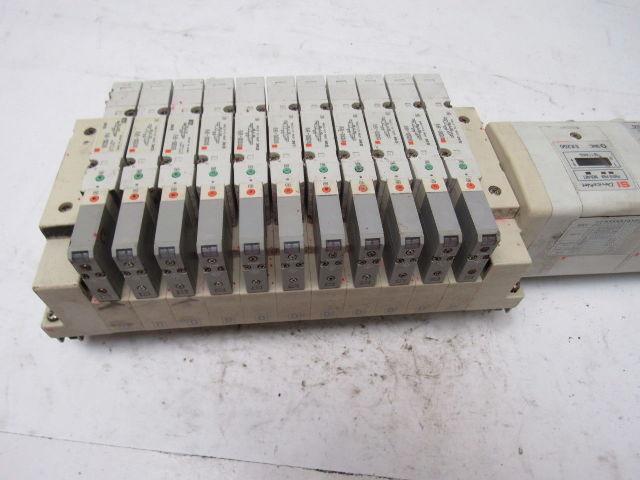 SMC EX250 Manifold Assembly (11) SV2300-5FV (4) IE2 (1) SDN1 Panasonic Robot