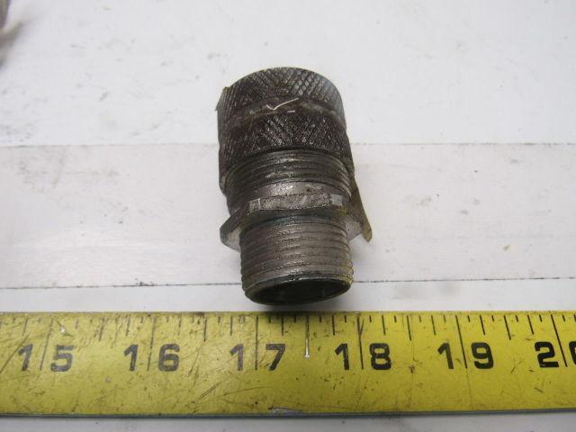 Hubbell SHC1038 Kellems Wire Cord Connector 3/4" Straight Male Lot of 15