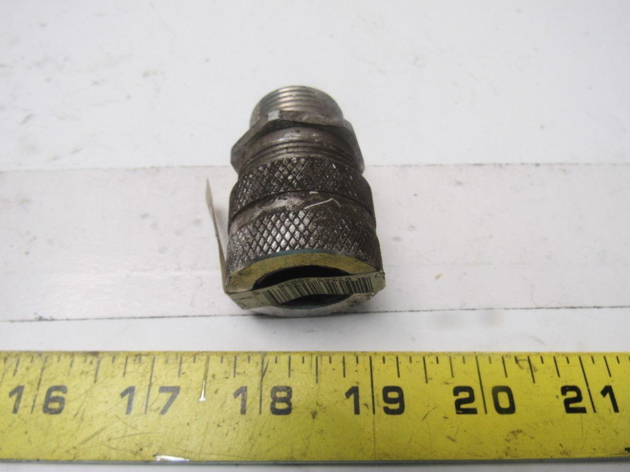 Hubbell SHC1038 Kellems Wire Cord Connector 3/4" Straight Male Lot of 15