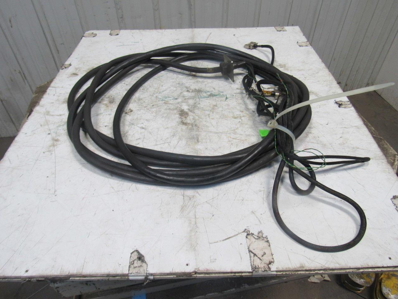 Yaskawa Yasnac XRC UP130 XRC 2001 Cable Assembly Number 145586-3 Rev 4 32' Long