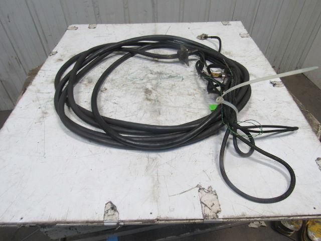 Yaskawa Yasnac XRC UP130 XRC 2001 Cable Assembly Number 145586-3 Rev 4 32' Long