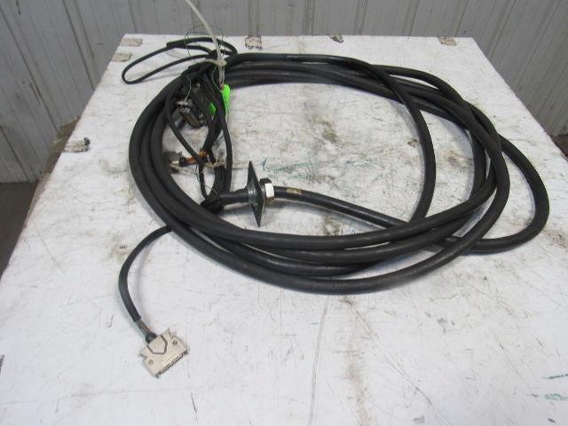 Yaskawa Yasnac XRC UP130 XRC 2001 Cable Assembly Number 145586-3 Rev 4 32' Long