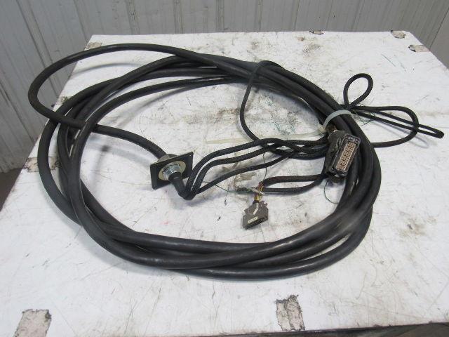 Yaskawa Yasnac XRC UP130 XRC 2001 Cable Assembly Number 145586-3 Rev 4 32' Long