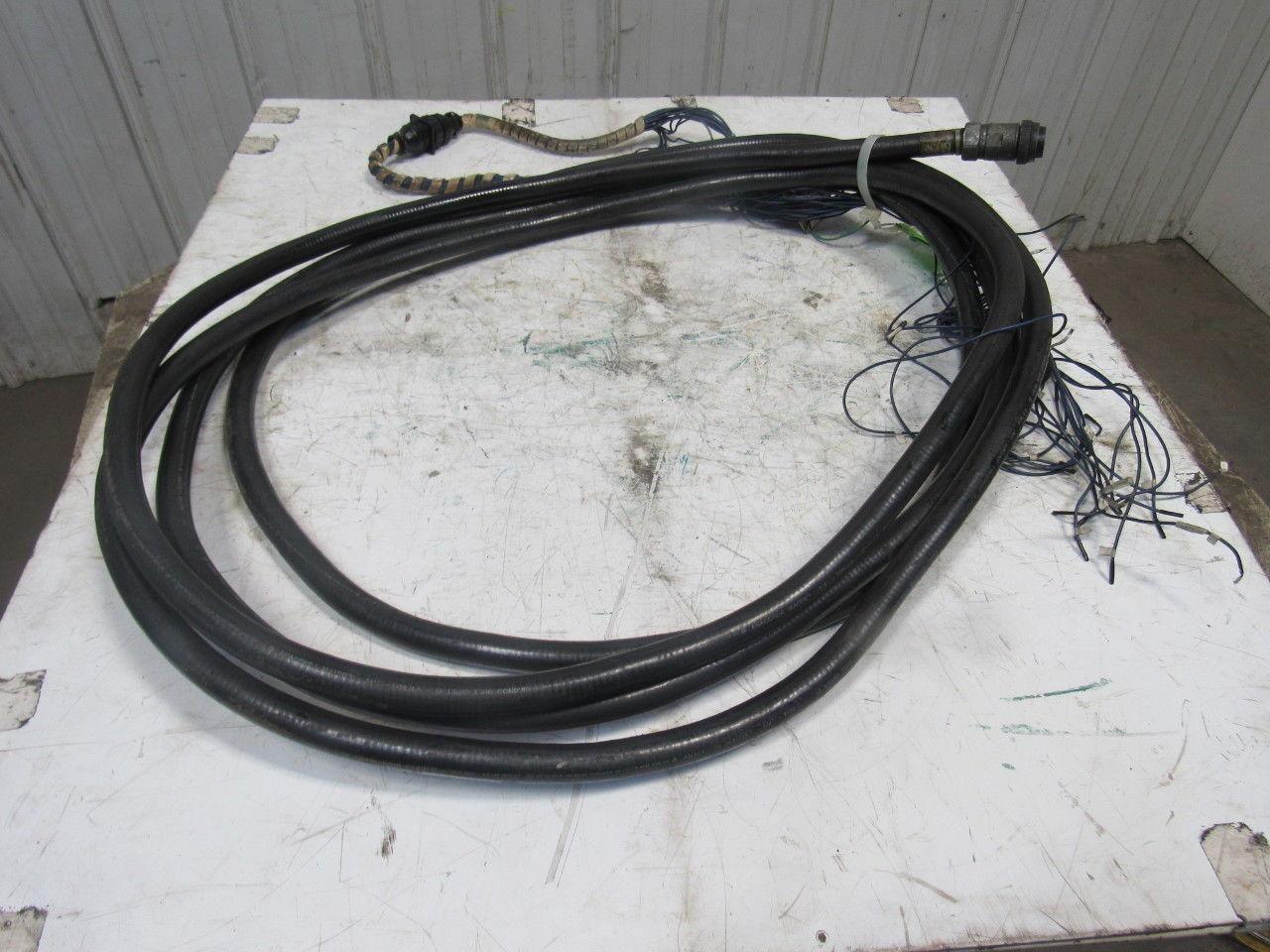 Yaskawa Yasnac XRC UP130 XRC 2001 Cable Assembly Number 138266-2 REV 9 32' Long