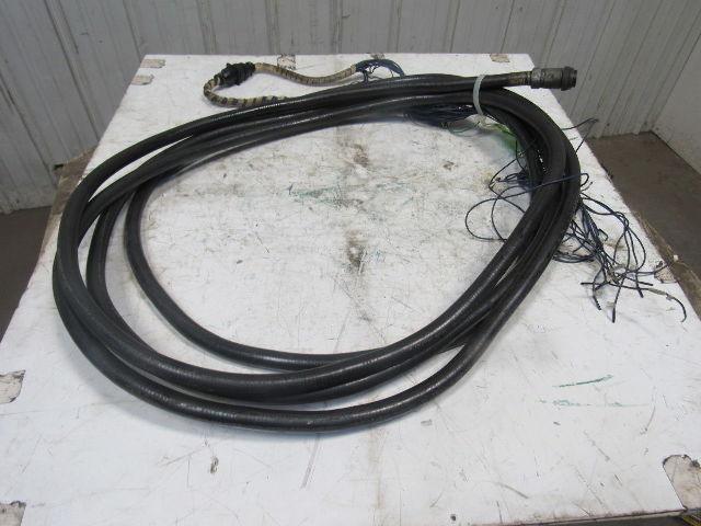 Yaskawa Yasnac XRC UP130 XRC 2001 Cable Assembly Number 138266-2 REV 9 32' Long