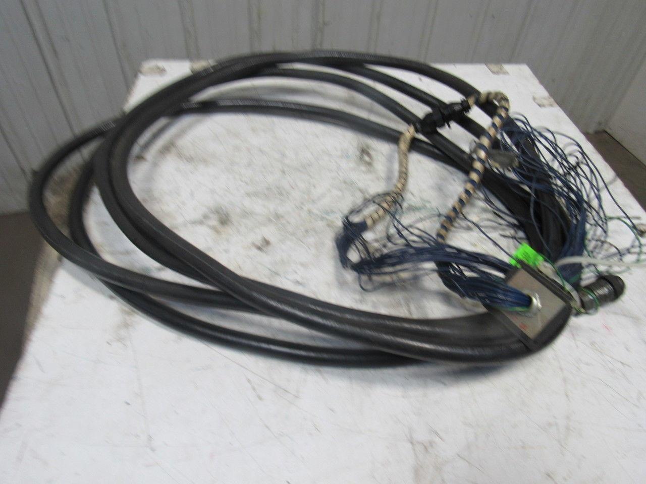 Yaskawa Yasnac XRC UP130 XRC 2001 Cable Assembly Number 138266-2 REV 9 32' Long