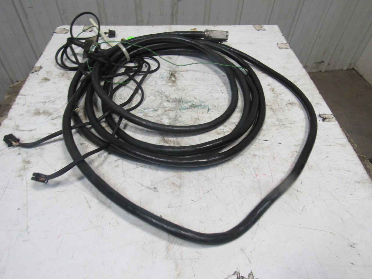 Yaskawa Yasnac XRC UP130 XRC 2001 Cable Assembly Number 142959-2 REV 4 32' Long