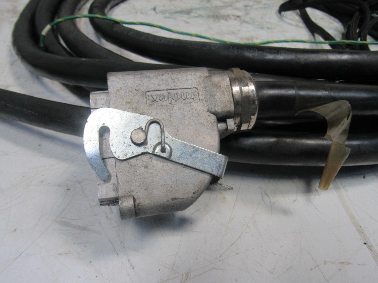 Yaskawa Yasnac XRC UP130 XRC 2001 Cable Assembly Number 142959-2 REV 4 32' Long