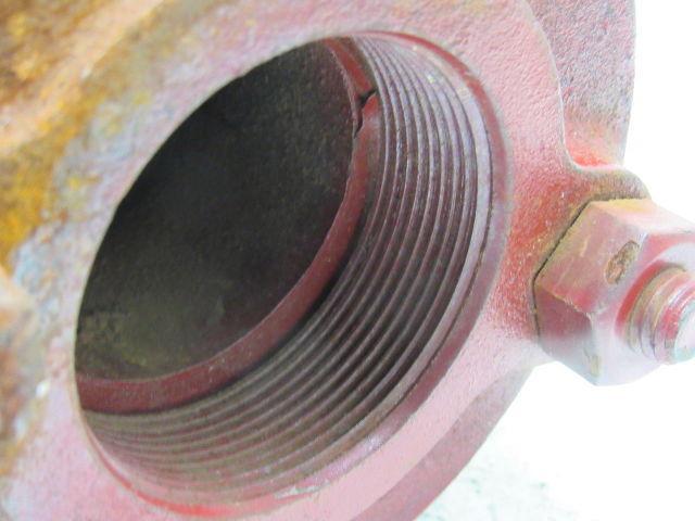 2" Flange Iron Pipe Wye Clean Out Bypass Divert Valve