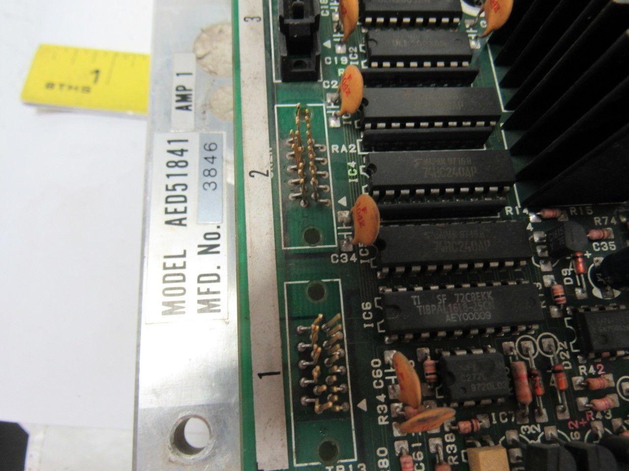 Panasonic AED51841 Servo Amplifier 1 Amp Damaged