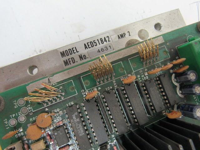 Matsushita Electric Panasonic AED51842 Servo Amplifier 2 Amp Damaged