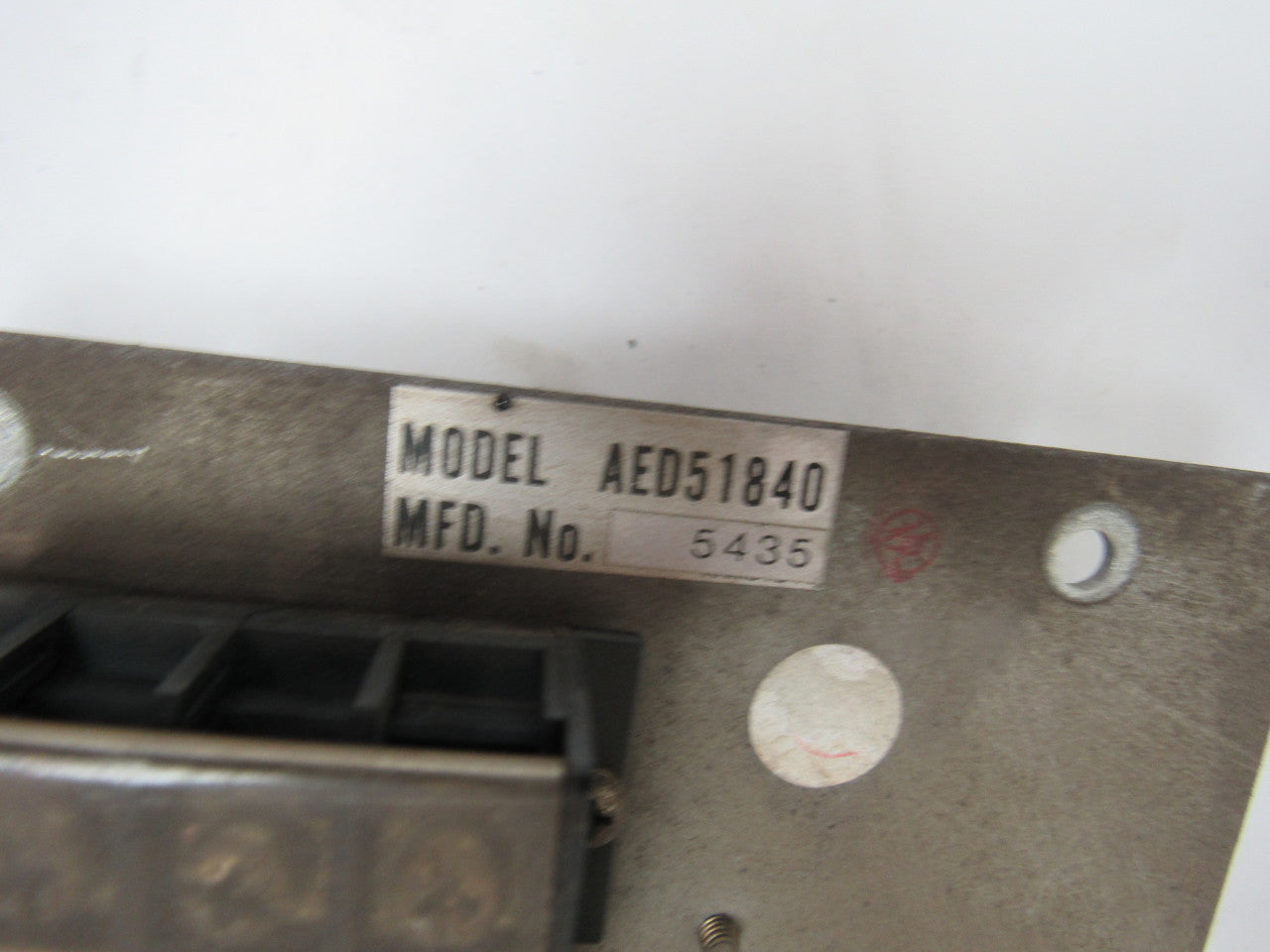 Matsushita Electric Panasonic AED1840 Servo Power Supply