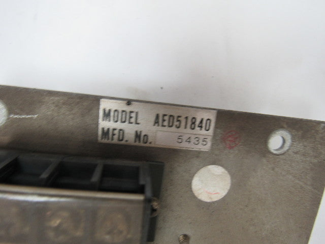 Matsushita Electric Panasonic AED1840 Servo Power Supply