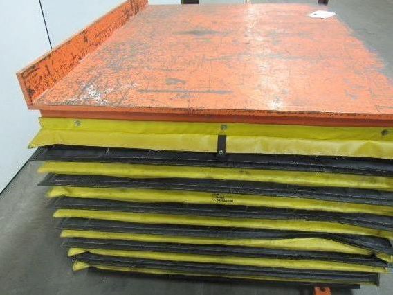 Airfloat 6000Lb Capacity Pneumatic Scissor Lift Table 60"x47" Top 11-36" Travel