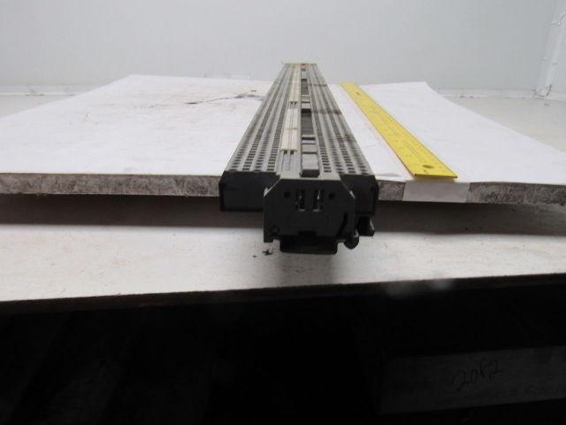 Wago 280 IEC 60947-7-1 IEC 947-7-2 DIN Rail Terminal Block Strip 20A 32" OAL