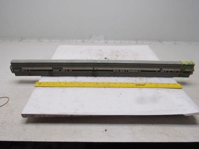 Wago 280 IEC 60947-7-1 IEC 947-7-2 DIN Rail Terminal Block Strip 20A 32" OAL