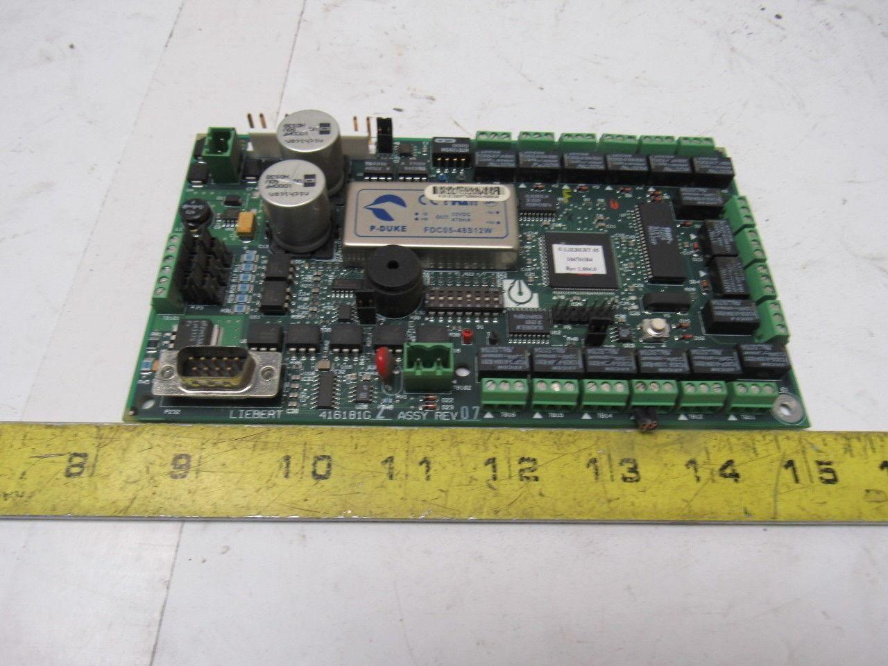 Liebert 416181G2 Rev 7 Circuit Board PCB Card Module