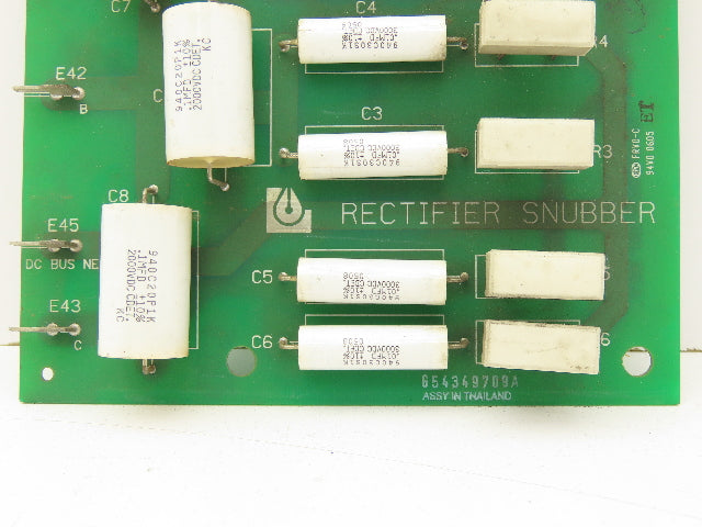 Liebert 02-810026-00 Rev 03 Rectifier Snubber Circuit Board PCB Card Module
