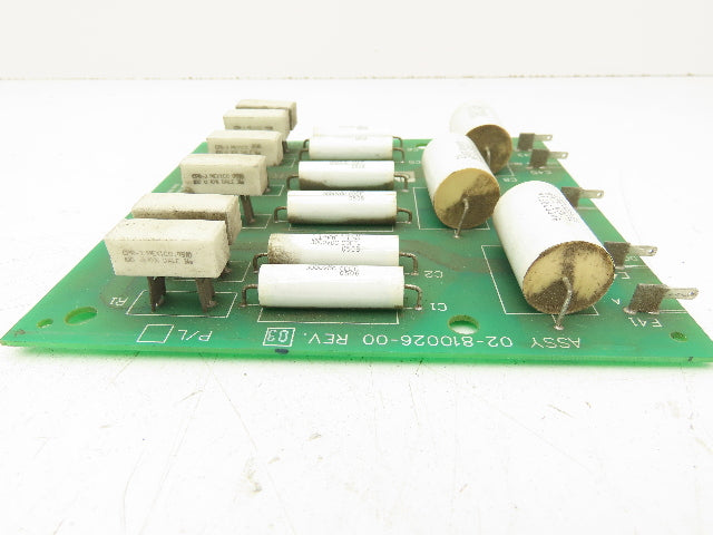 Liebert 02-810026-00 Rev 03 Rectifier Snubber Circuit Board PCB Card Module
