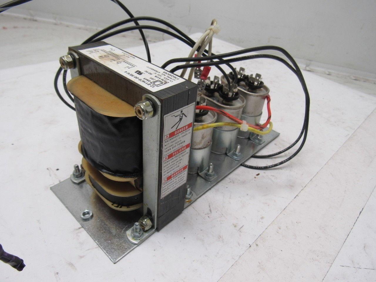 Square D 12-811478-00 Rev 4 0.036KVA Dry Type Transformer W/Capacitors