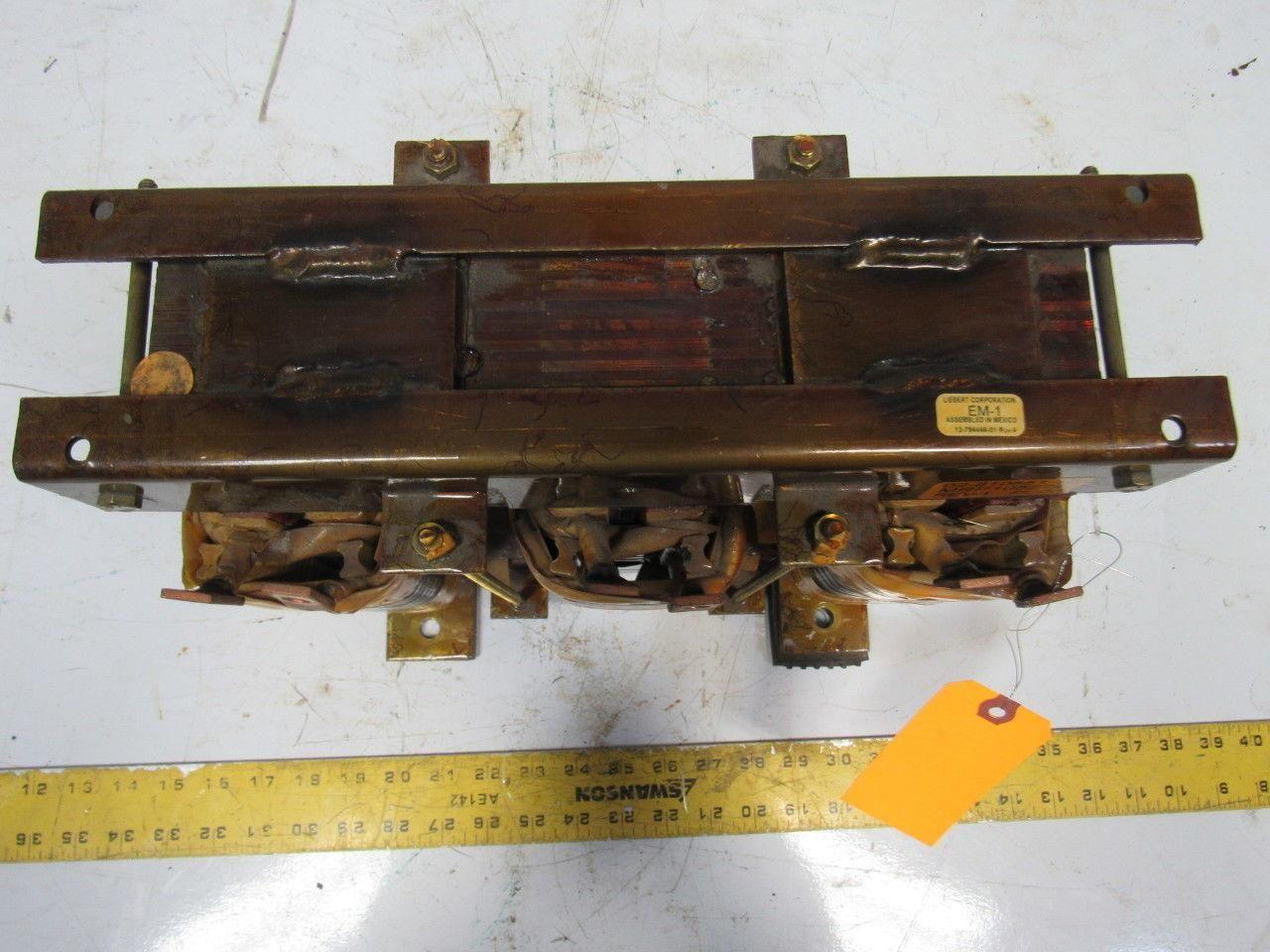 Liebert EM-1 12-794446 Rev 4 02-810851-16 MPR105274 Rev-1 PL20 Transformer
