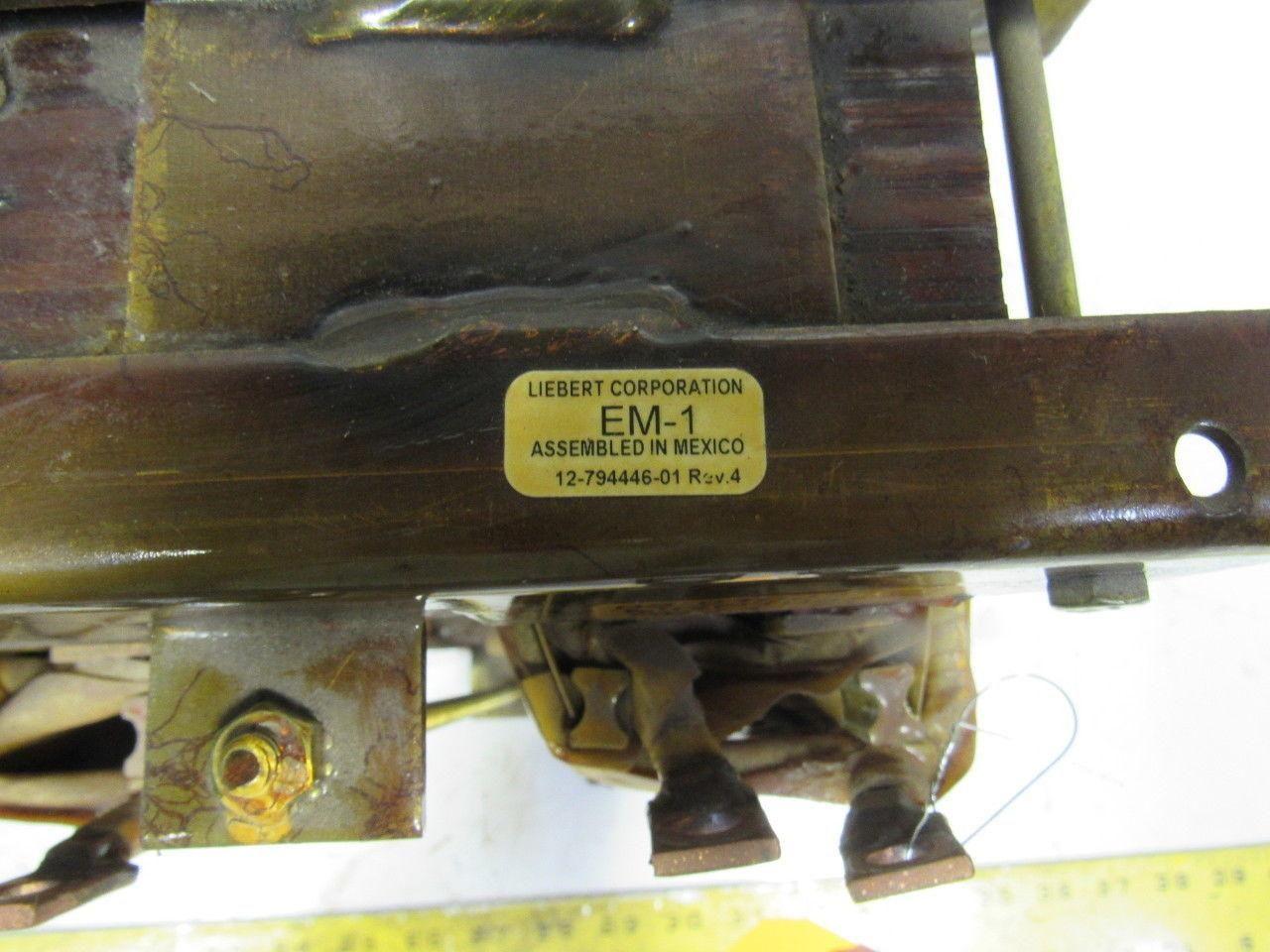 Liebert EM-1 12-794446 Rev 4 02-810851-16 MPR105274 Rev-1 PL20 Transformer