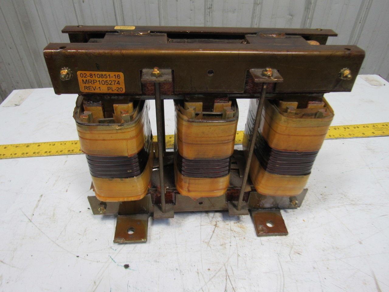 Liebert EM-1 12-794446 Rev 4 02-810851-16 MPR105274 Rev-1 PL20 Transformer
